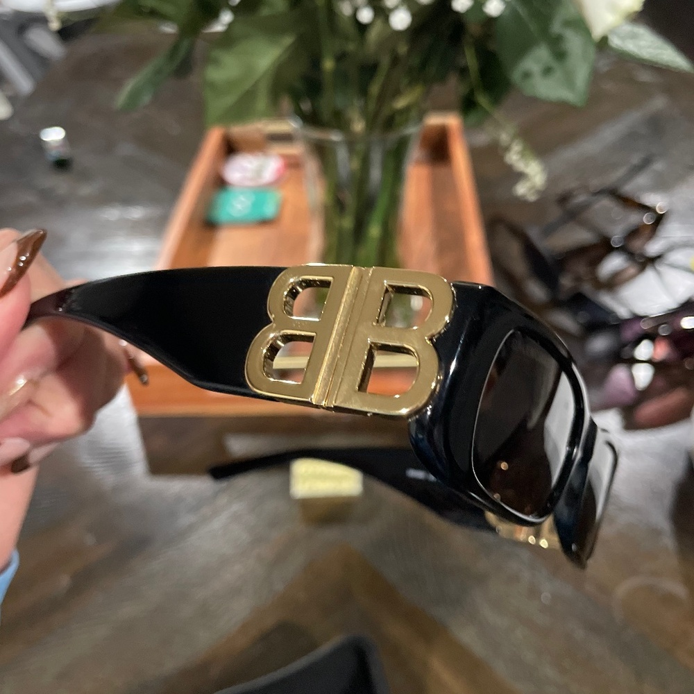 balenciaga rectangular sunglasses